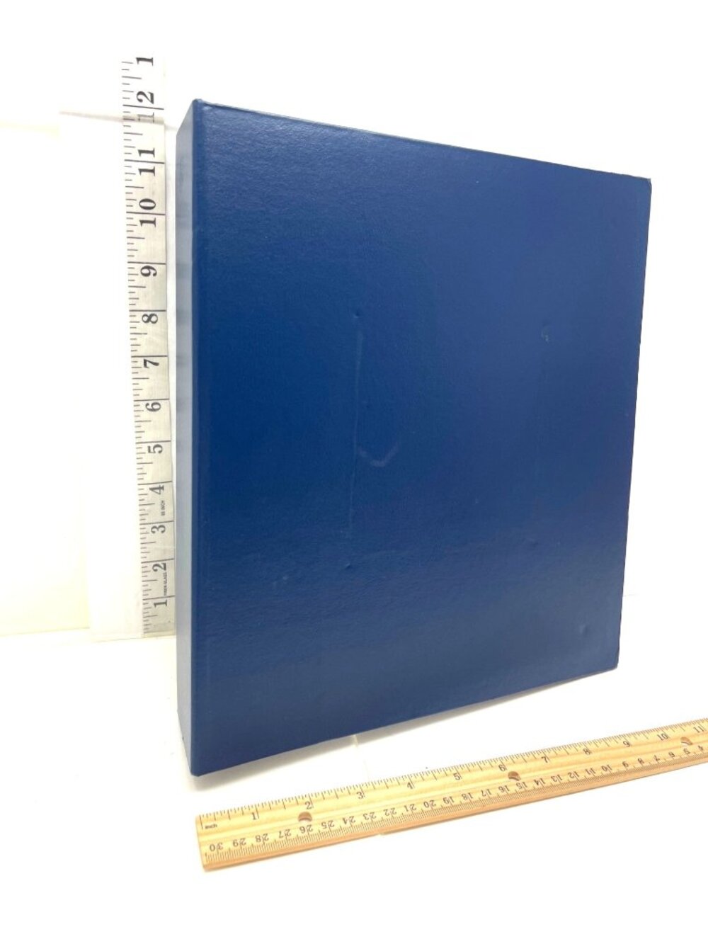 Blue 3-Ring Binder With Metal Rings And Durable Cover - 1.5-Inch Spine Width